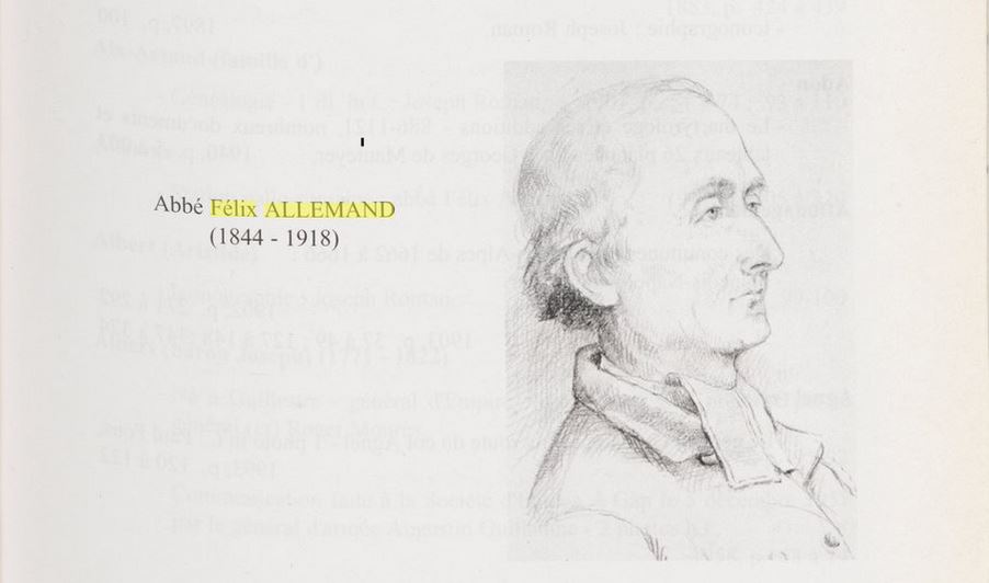 Portrait de l'Abbé Félix ALLEMAND