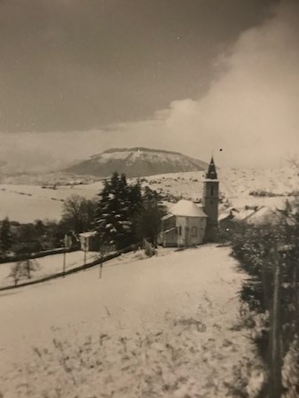 Jarjayes sous la neige