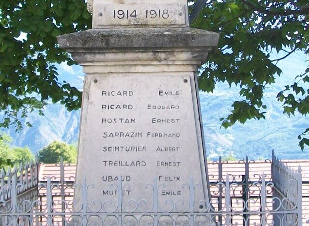 Monument aux morts Jarjayes 3