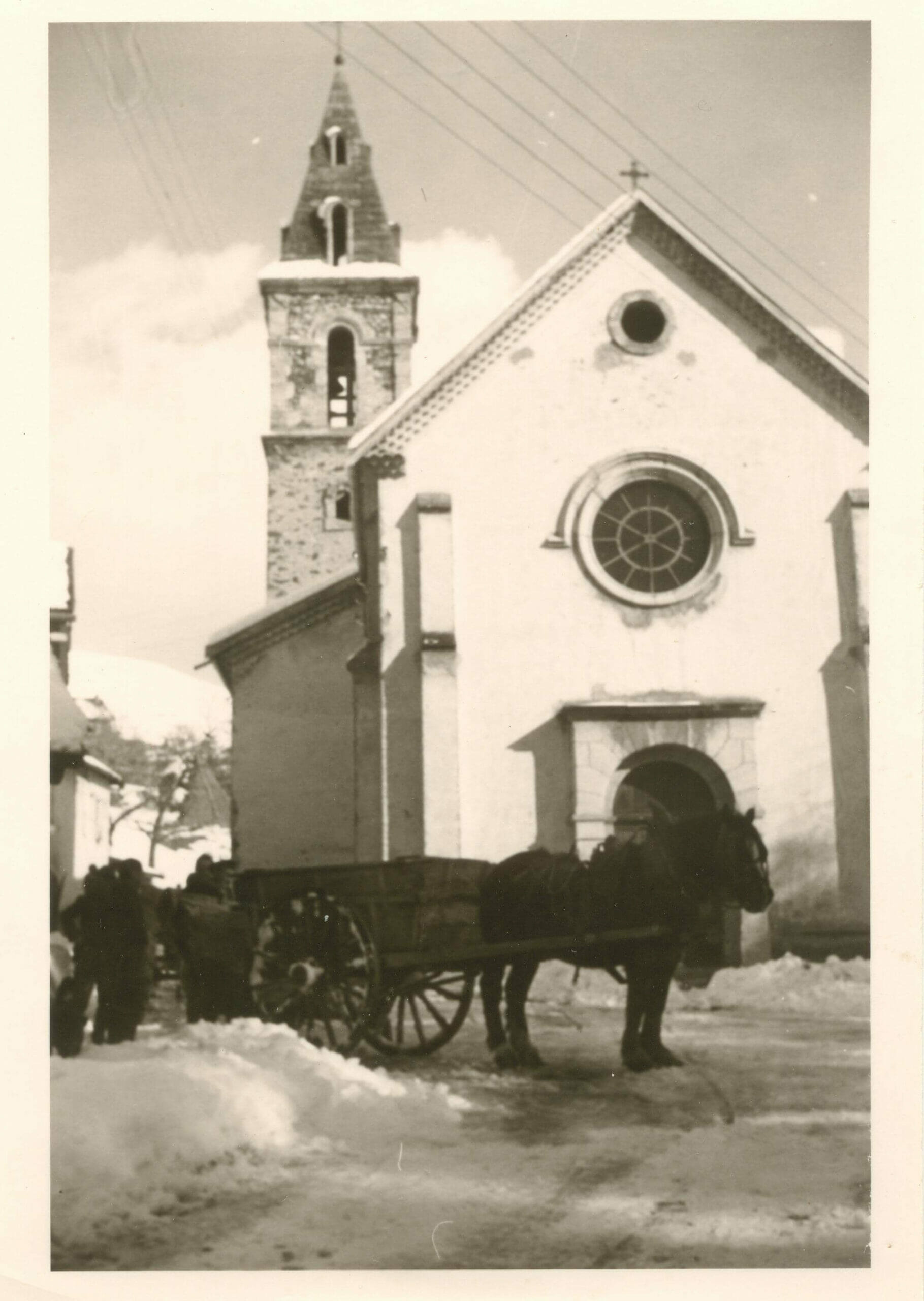 ATC Jarjayes - Eglise dans les années 50