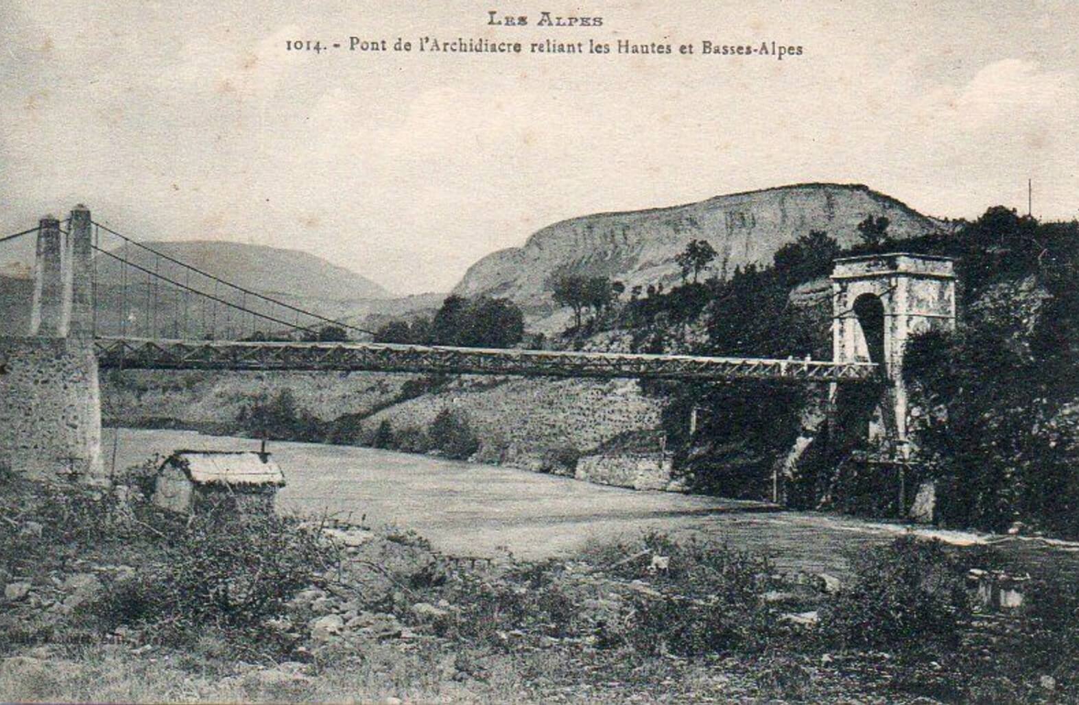 ATC Jarjayes - Pont de l'archidiacre CP V. Fournier Ed. Gap