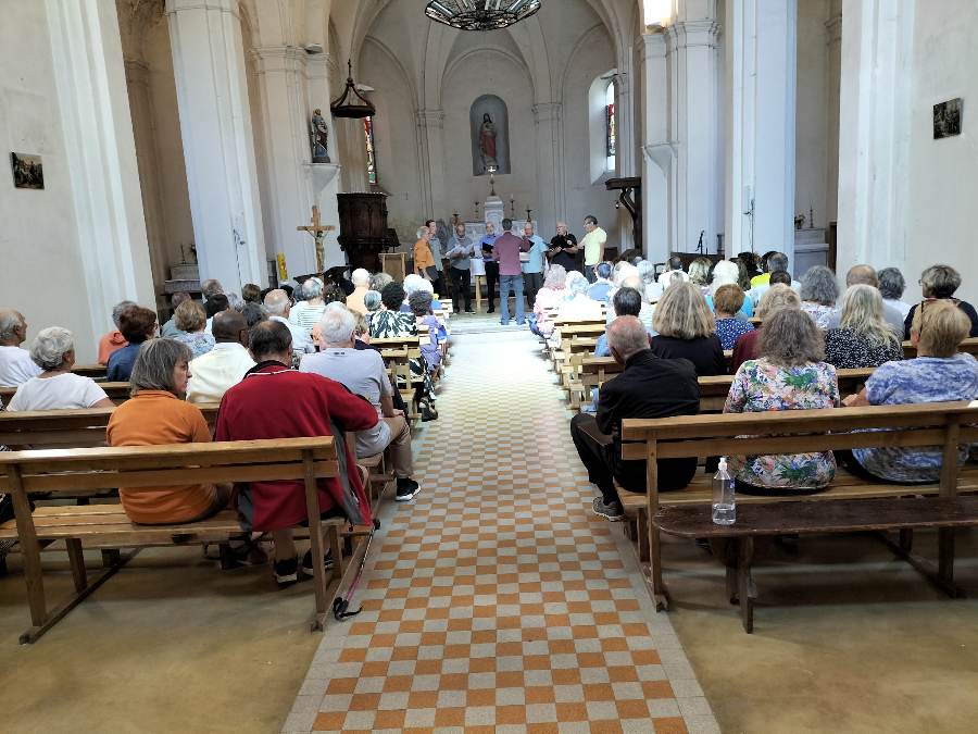 Concert d’ensembles vocaux le 02 Juillet 2023 à Jarjayes