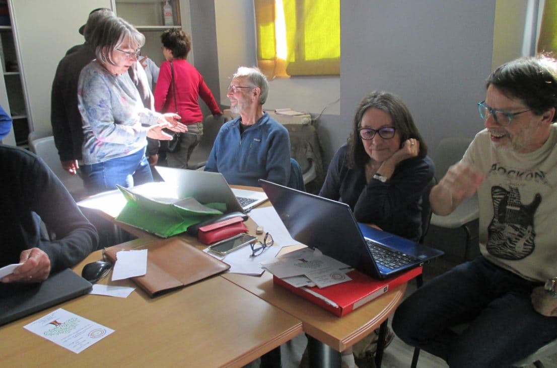 Jarjayes - Atelier généalogie - 26 04 2025 (Photo ATC)-2 Association Trois-Châteaux Jarjayes - Atelier généalogie - 26 04 2025 (Photo ATC)-2