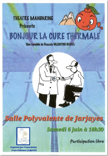 Affiche Théâtre Mandarine 6 juin 2026